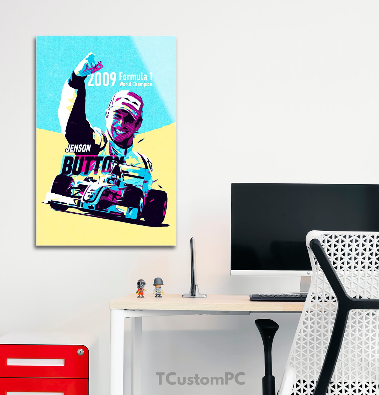 Pintura de Jenson Button