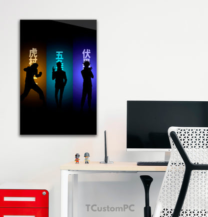 Jujutstu Kaisen Neon Character painting