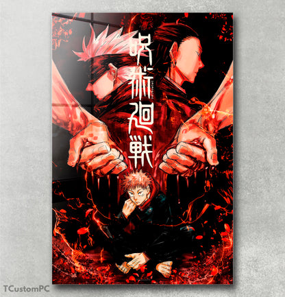 Cartaz do Jujutsu Kaisen