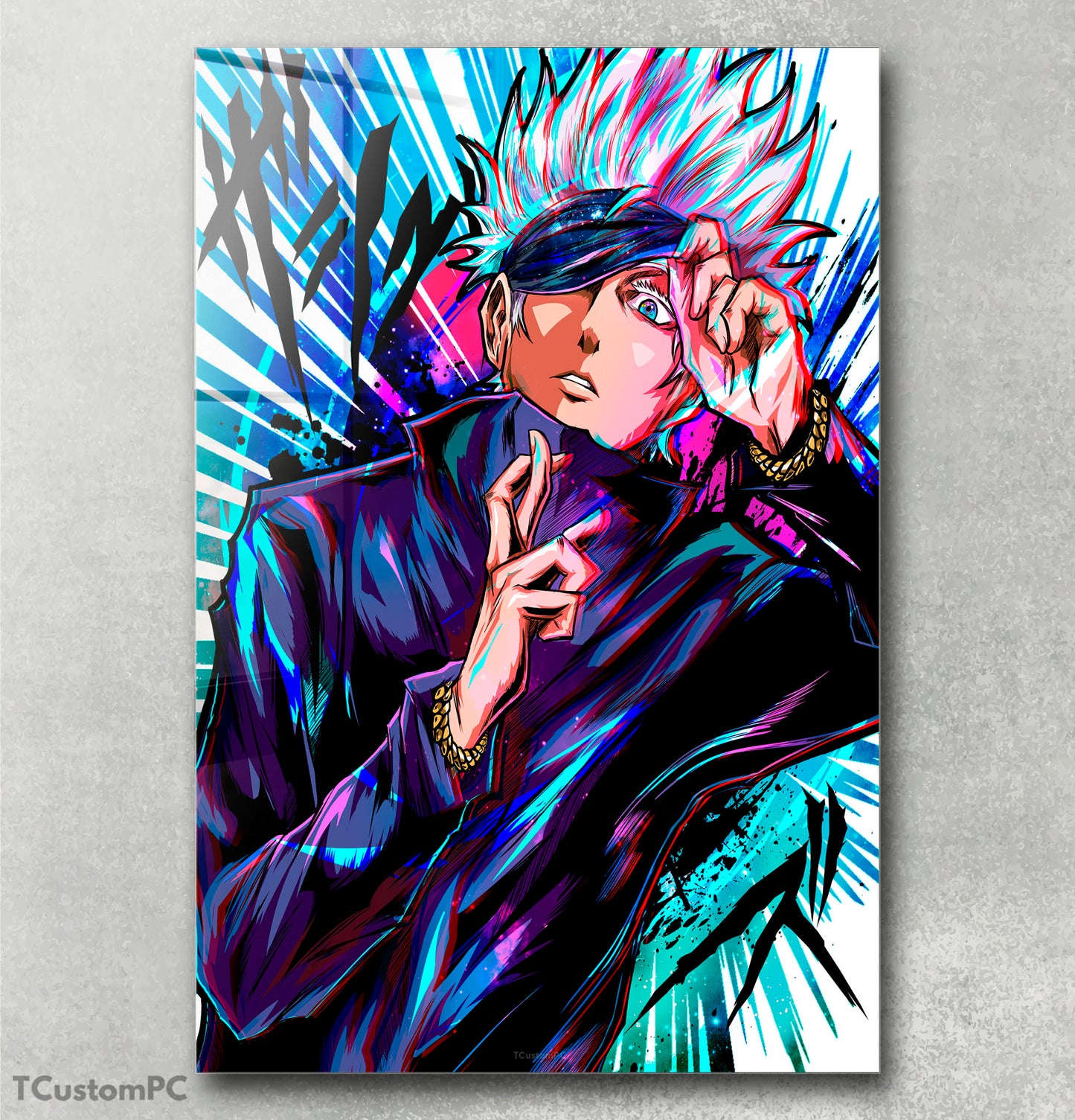 Wall Art Jujutsu Kaisen, Satoru Gojo