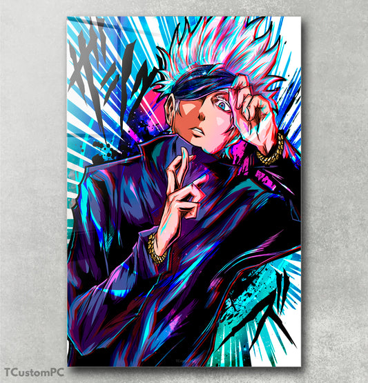 Wall Art Jujutsu Kaisen, Satoru Gojo