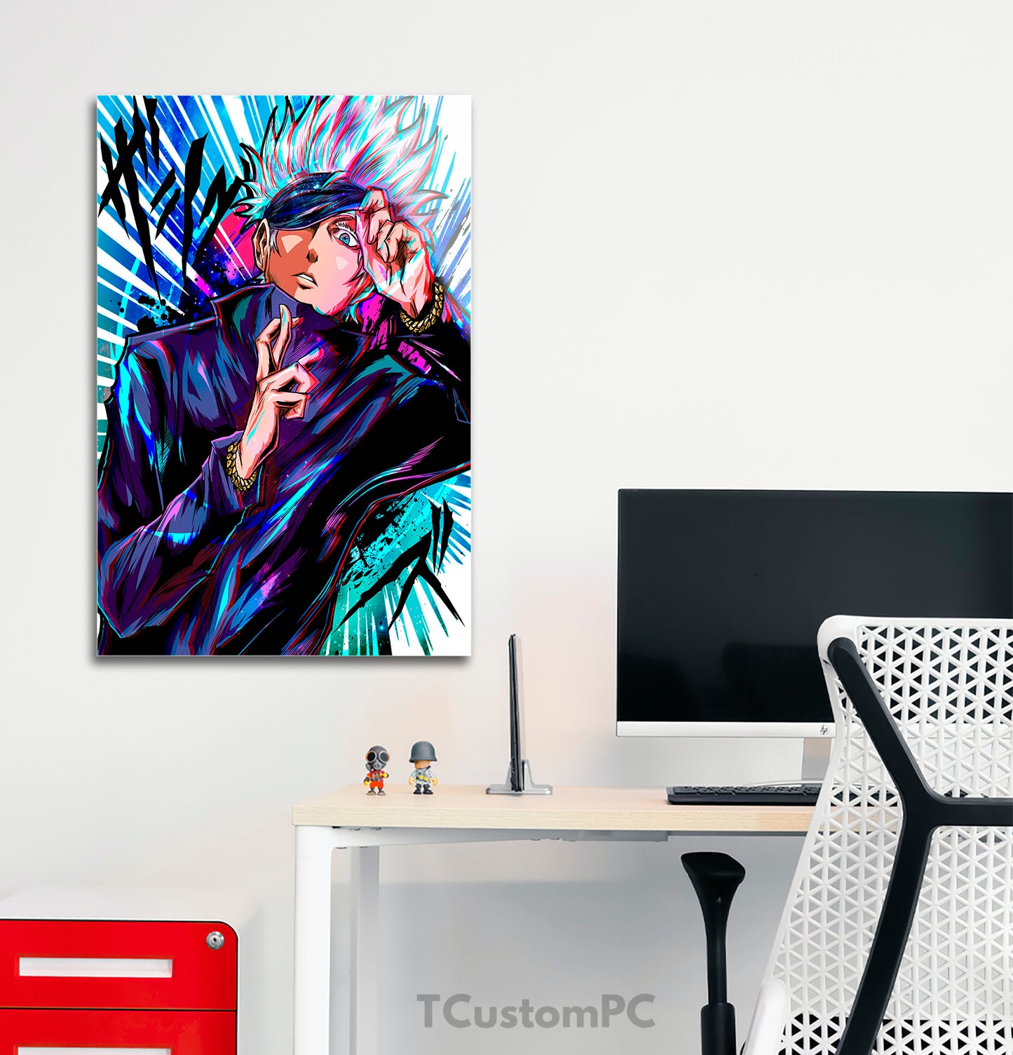 Wall Art Jujutsu Kaisen, Satoru Gojo