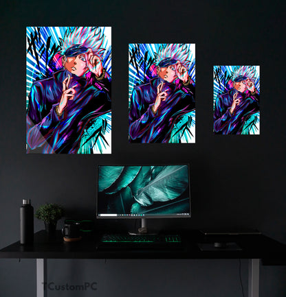 Wall Art Jujutsu Kaisen, Satoru Gojo