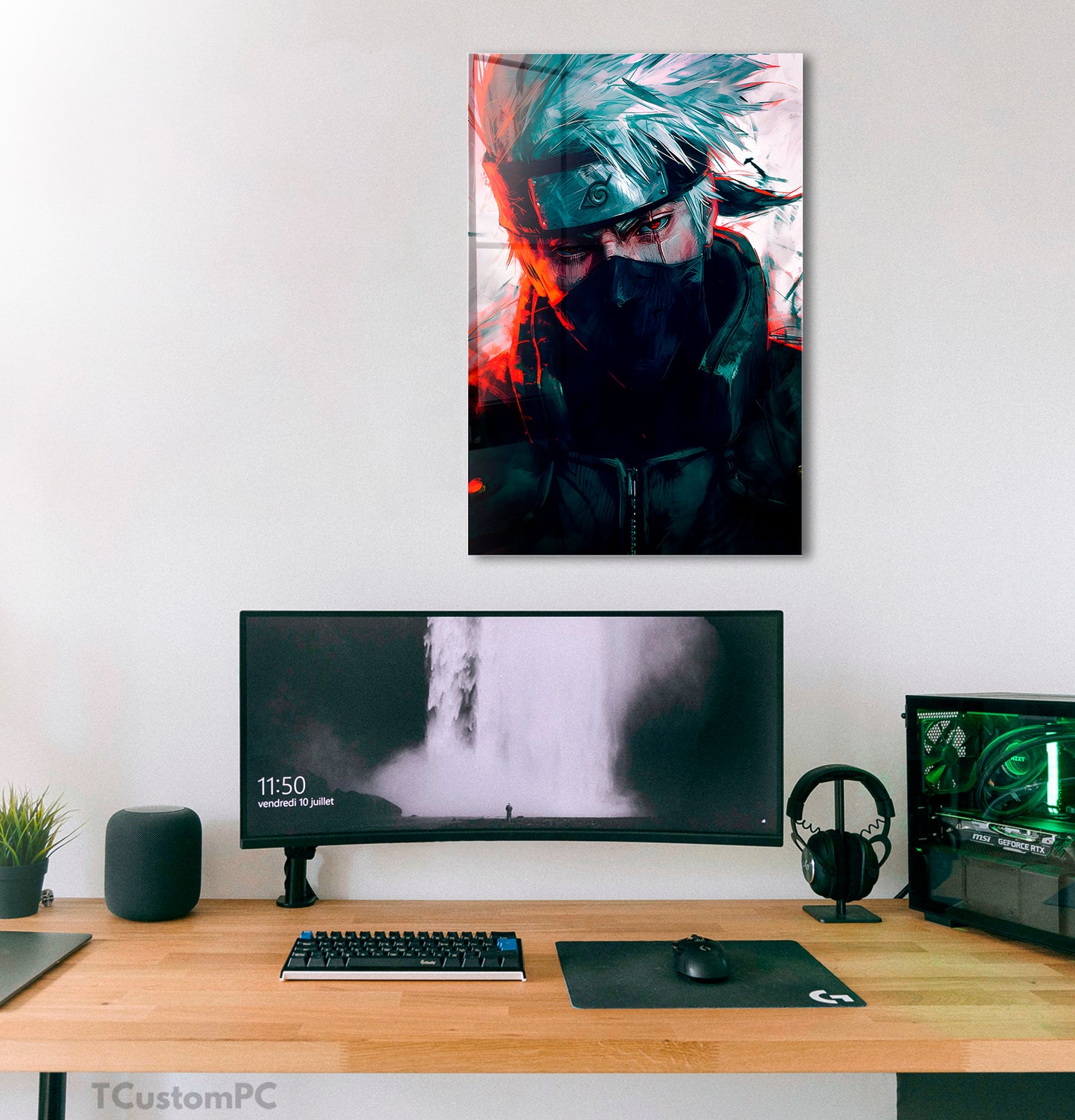 Wall Art Kakashi Paint