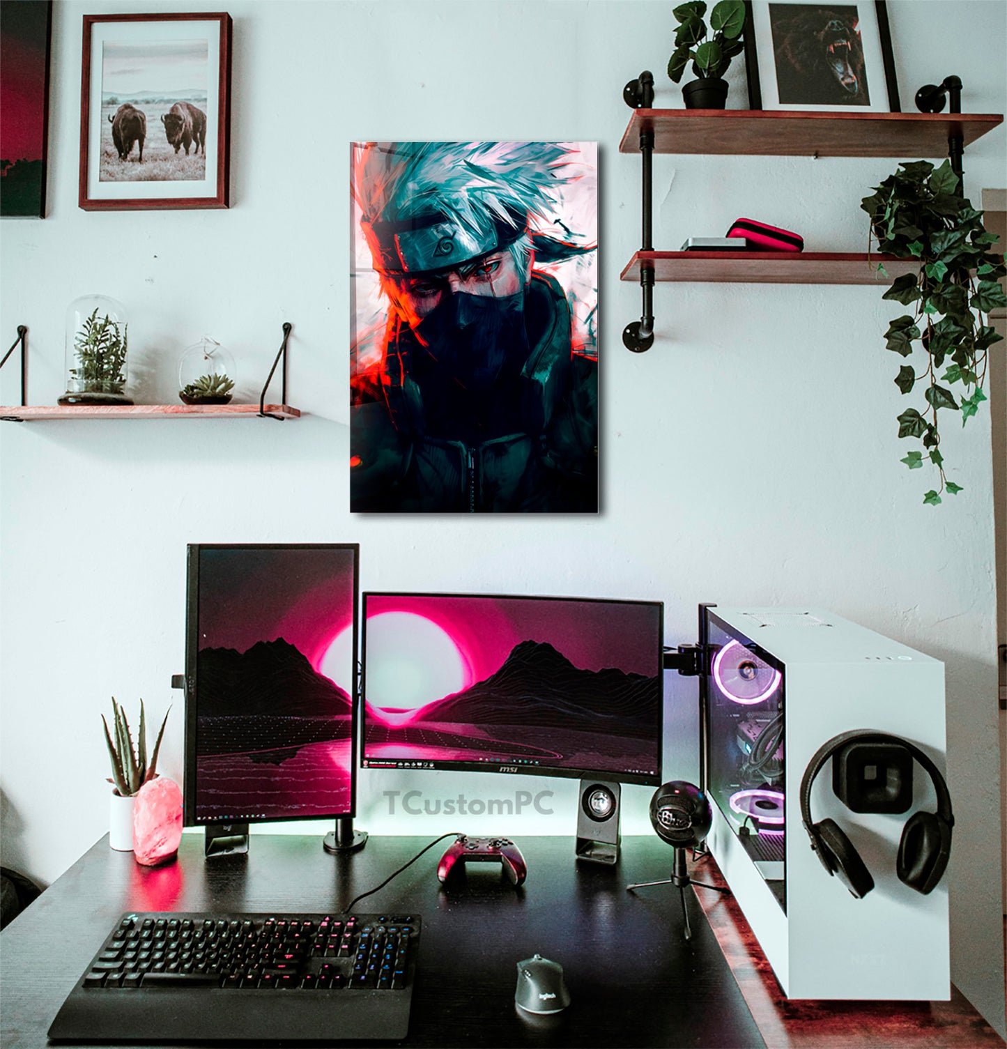 Wall Art Kakashi Paint