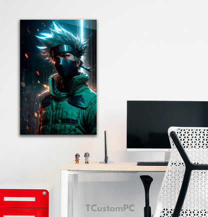 Pintura ninja definitiva de Kakashi