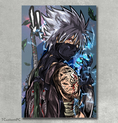 Wall Art de Kakashi, Naruto