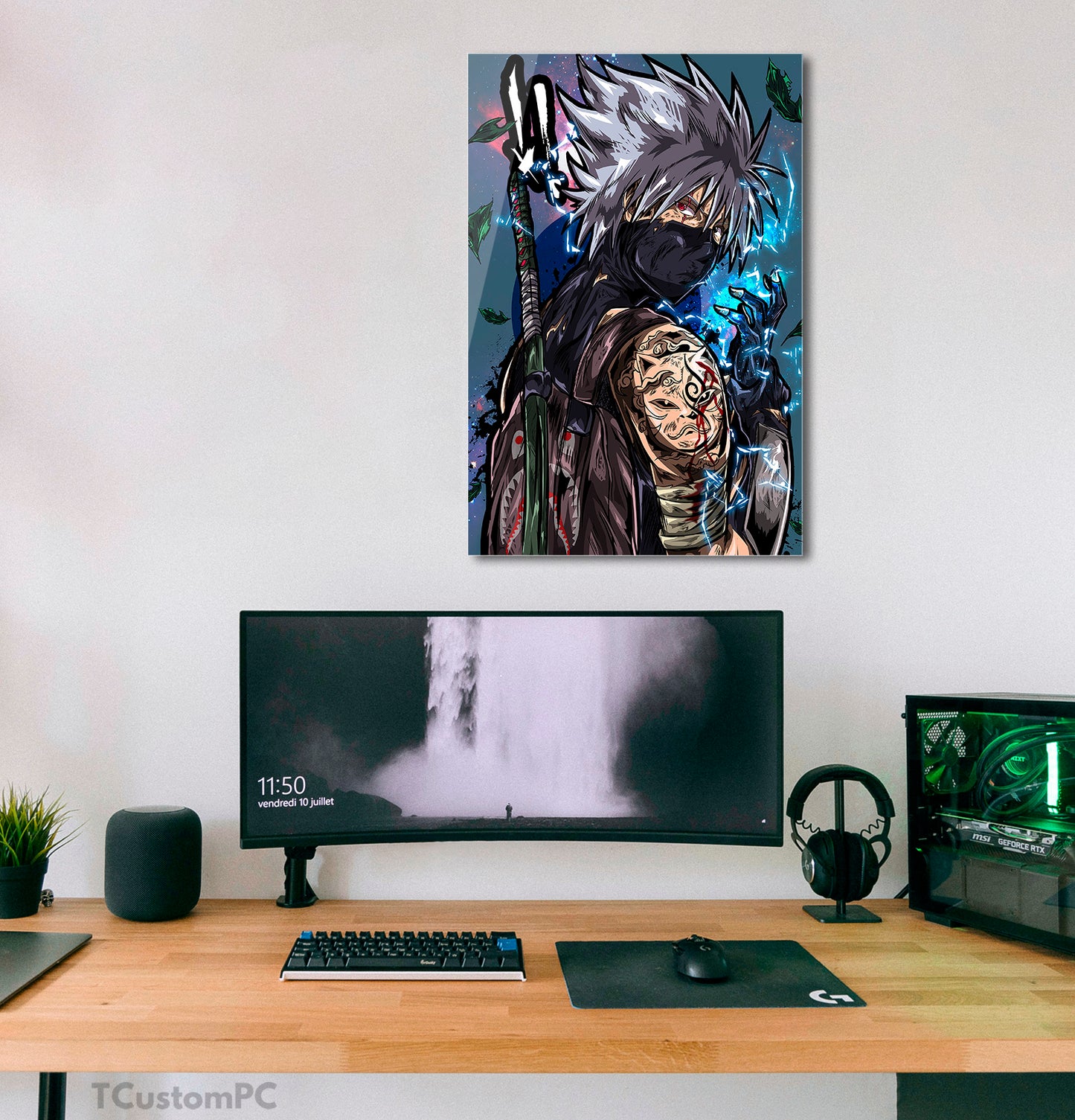 Wall Art de Kakashi, Naruto