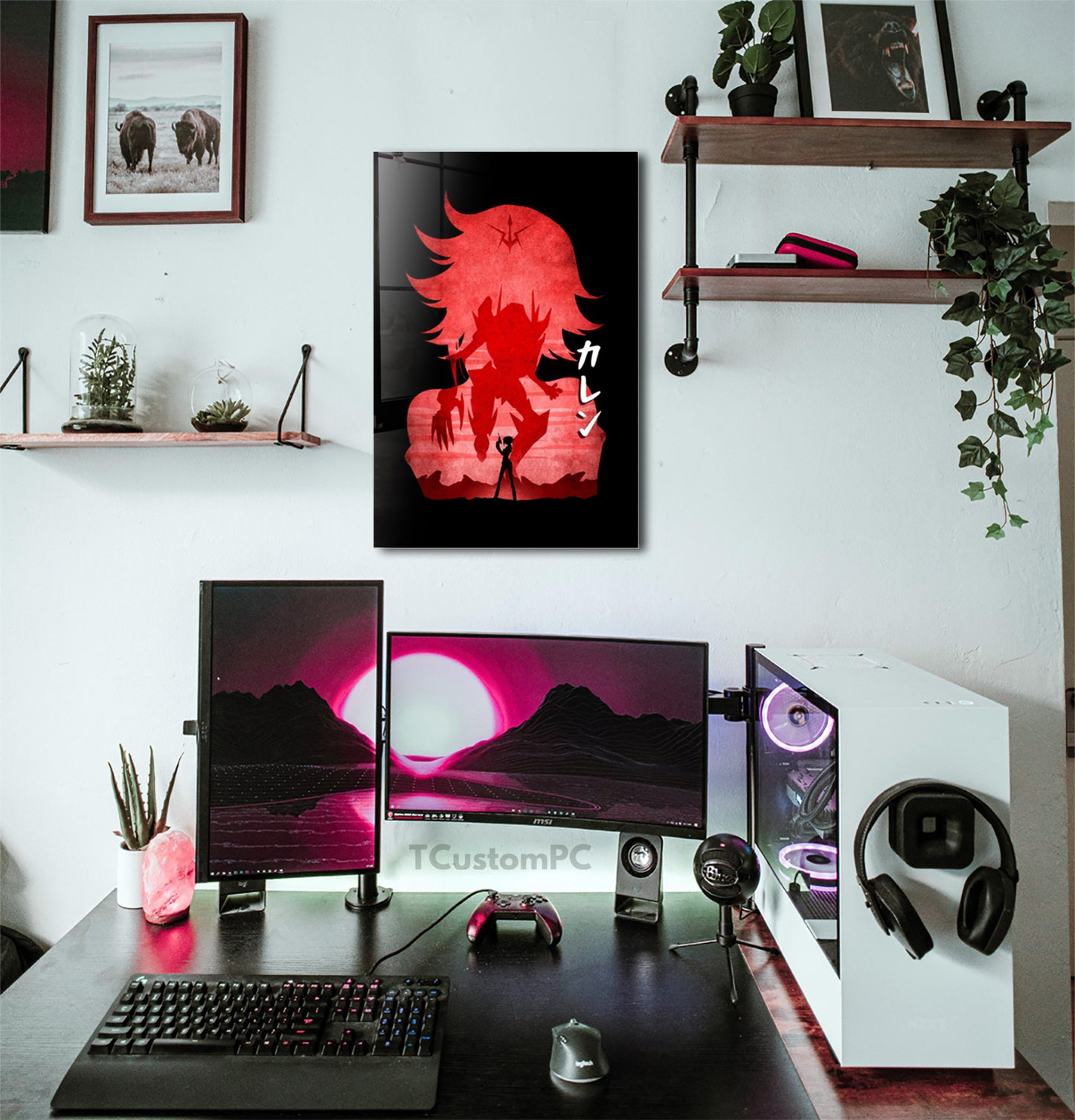 Kallen Minimalist Silhouette painting