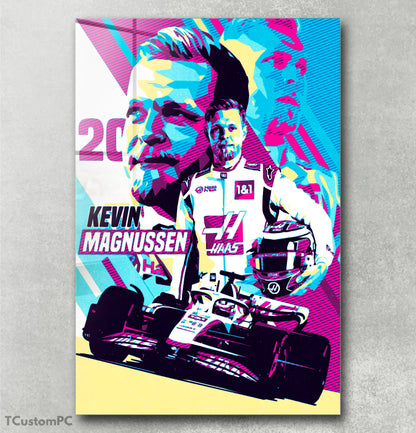 Pintura de Kevin Magnussen