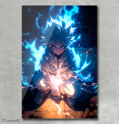 Killua 3 Hunter x Hunter pintura