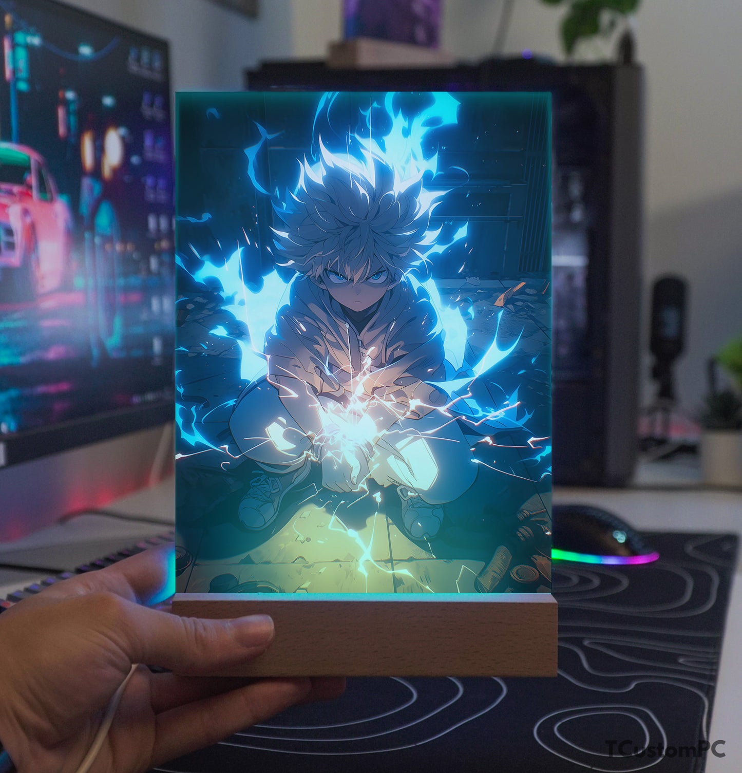 TC-Lâmpada Killua 3 Hunter x Hunter