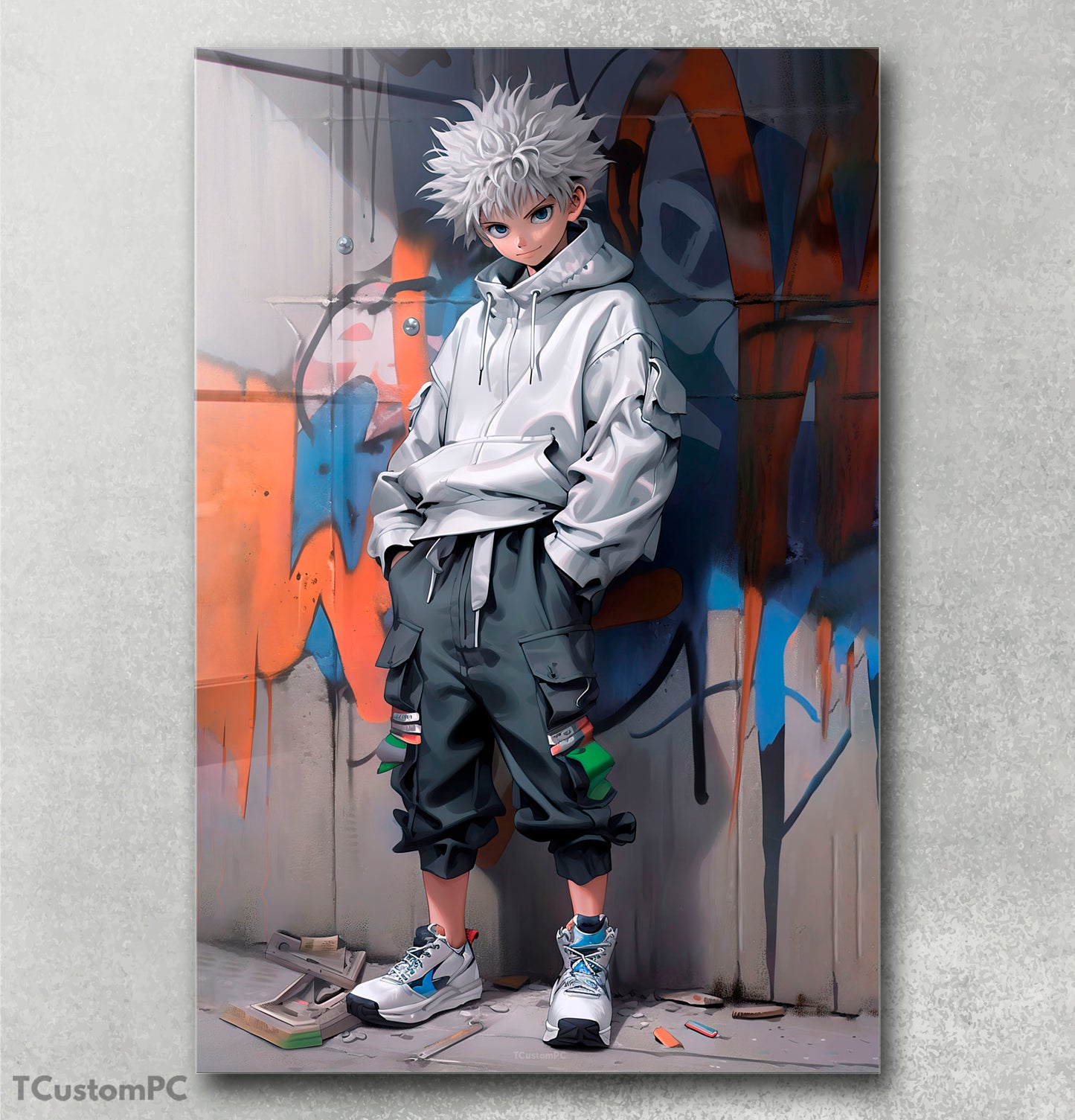 Pintura de Killua Streatwear