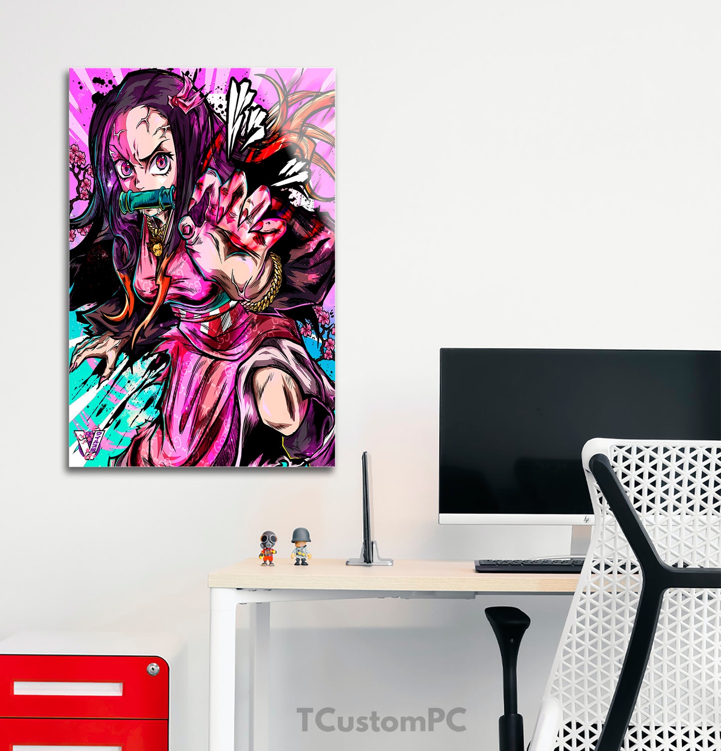 Wall Art de Kimetsu no Yaiba, Nezuko Demon