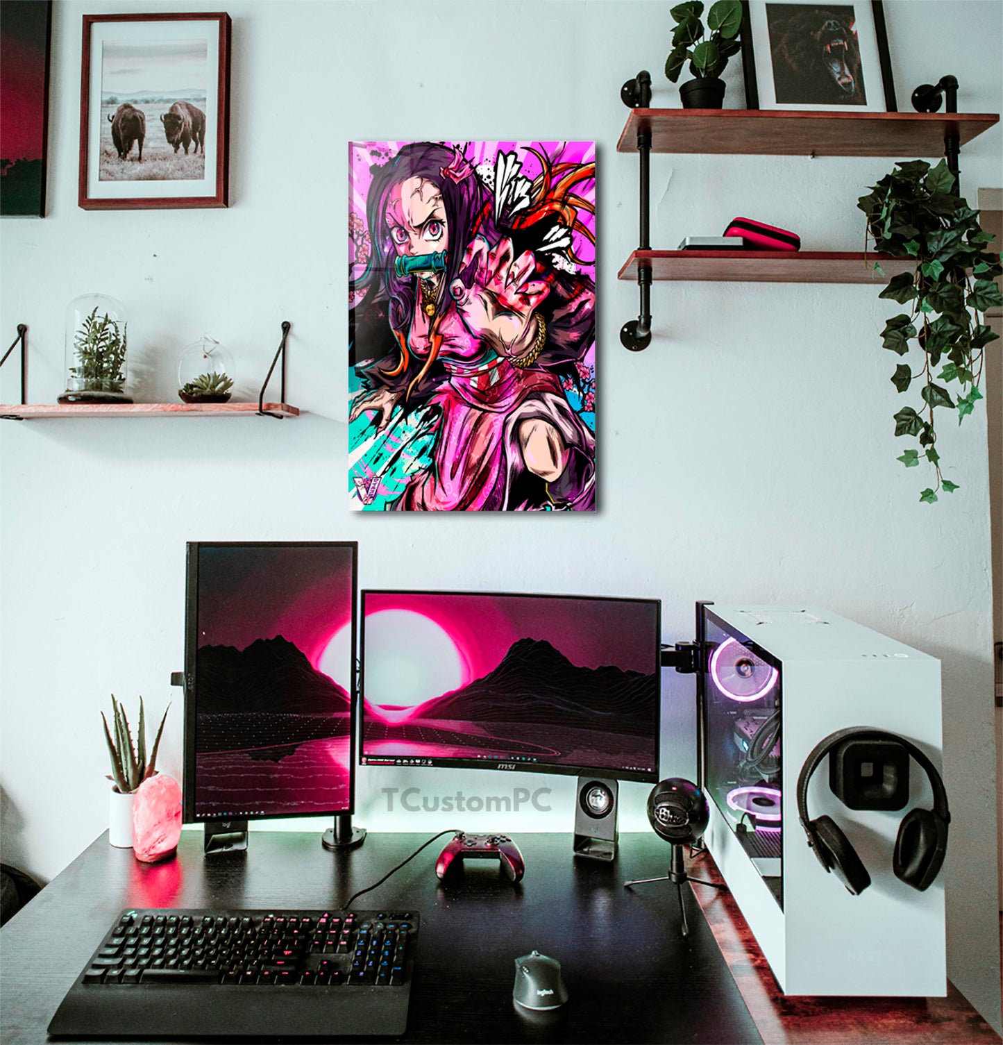 Wall Art de Kimetsu no Yaiba, Nezuko Demon