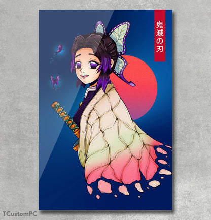 Kimetsu no Yaiba painting, Shinobu Kocho