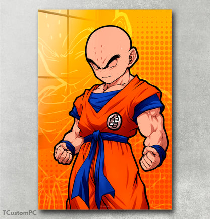 Wall Art Krillin Manga Style