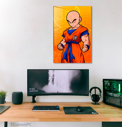 Wall Art Krillin Manga Style