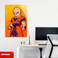 Wall Art Krillin Manga Style