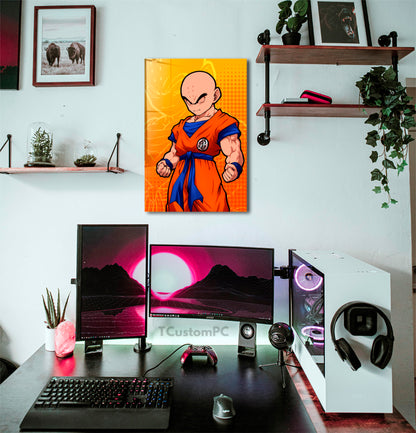 Wall Art Krillin Manga Style