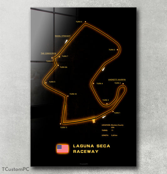 Cuadro Laguna Seca Circuit