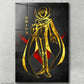 Pintura Lelouch Vermelho Dourado