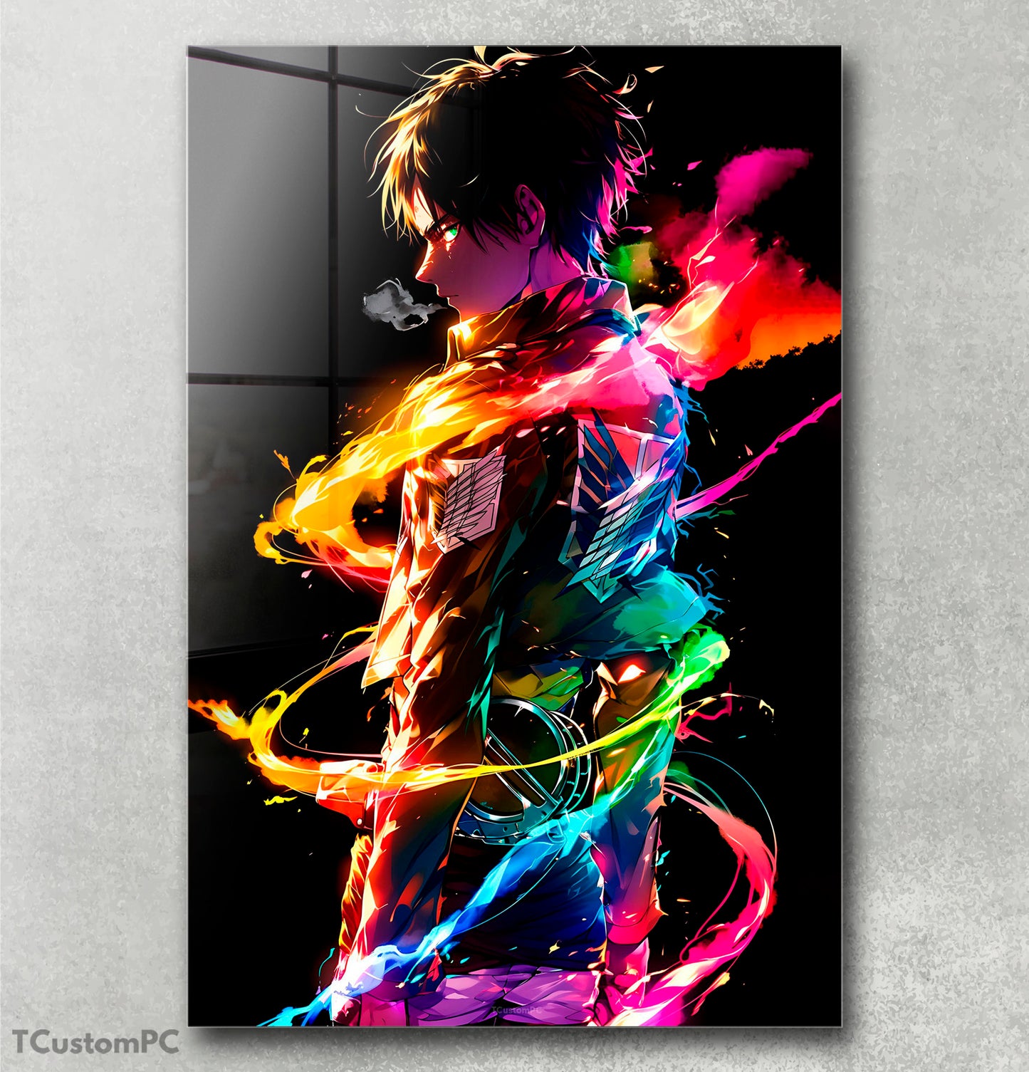 Levi Colorfull Aura Painting