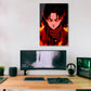 Wall Art Levi Fire Attack on Titan