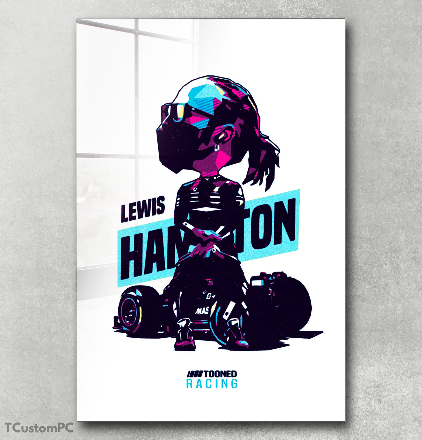 Cuadro Lewis Hamilton