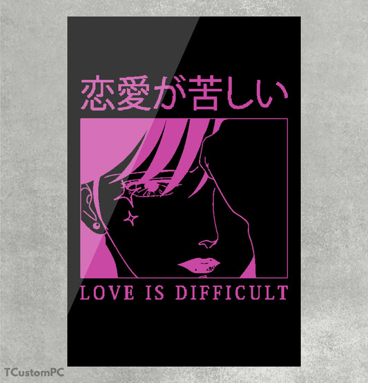 Love is Difficult v2 painting