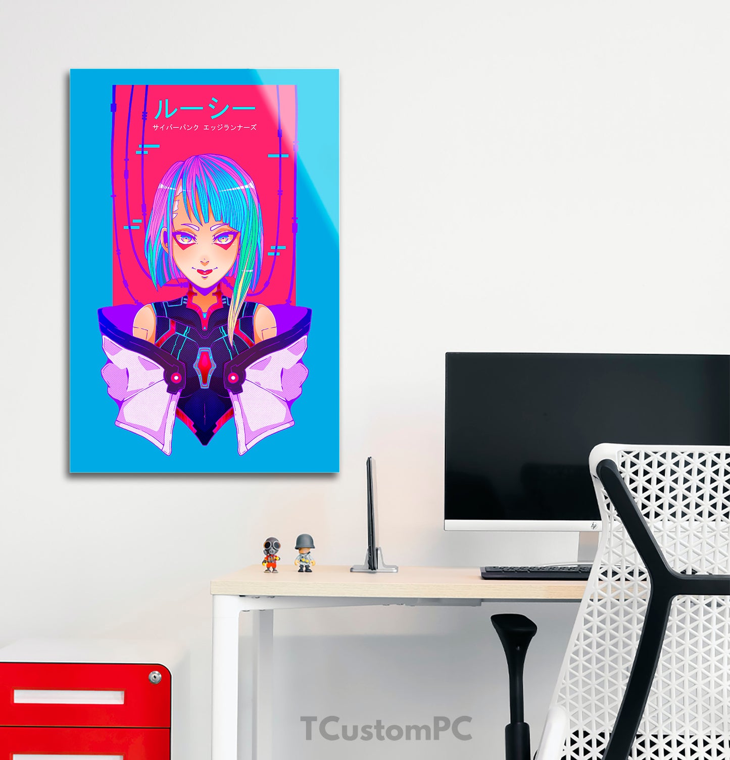 Lucy Cyber ​​Ch painting