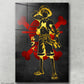 Luffy 2 Red Golden painting