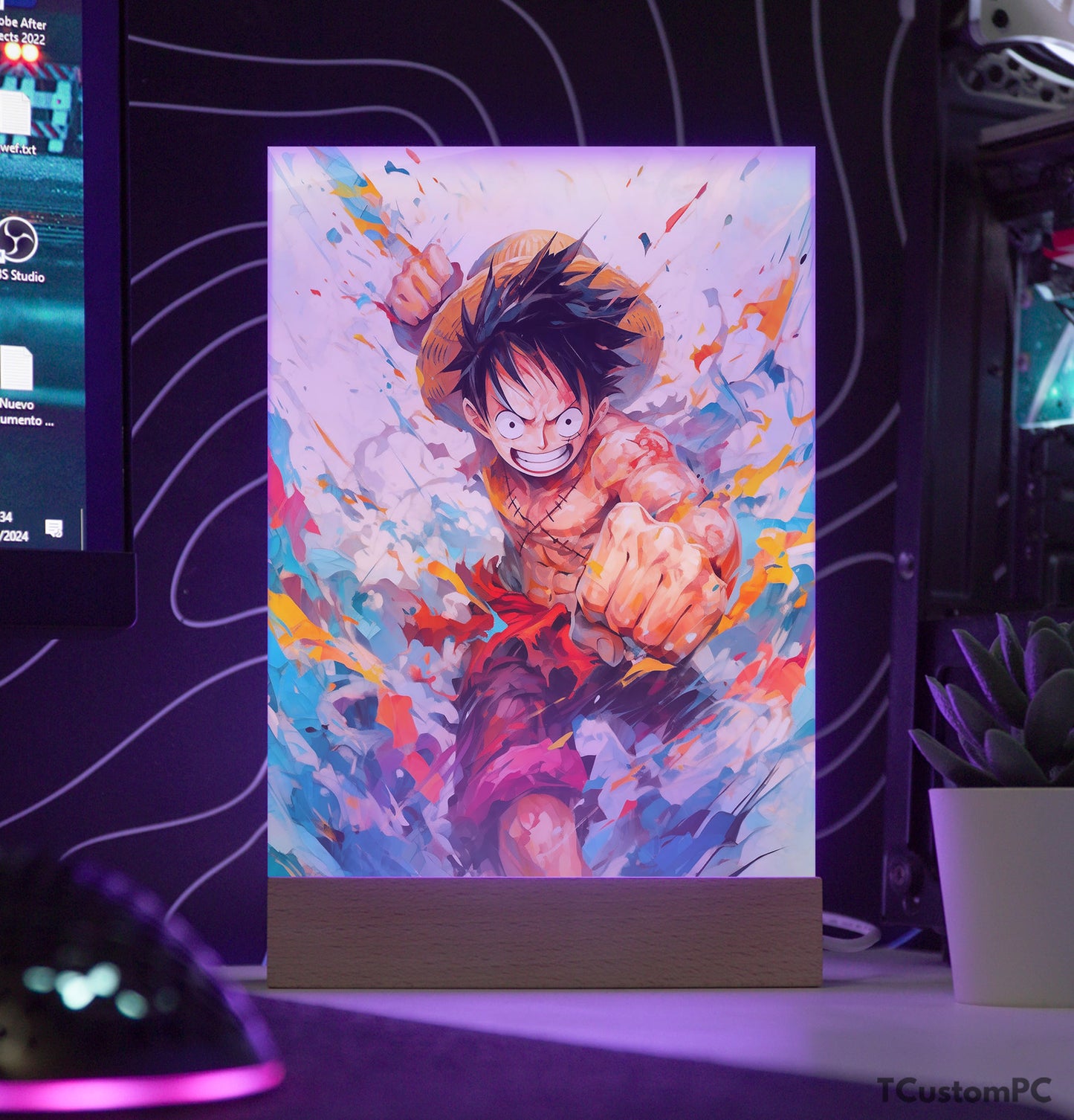 TC-Lamp Luffy Colorful