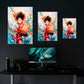 Wall Art Luffy Colorful