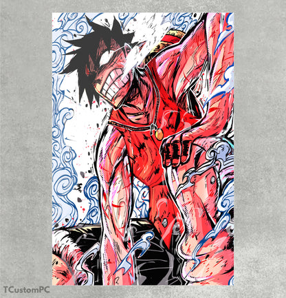 Caixa superior Luffy Gear 2