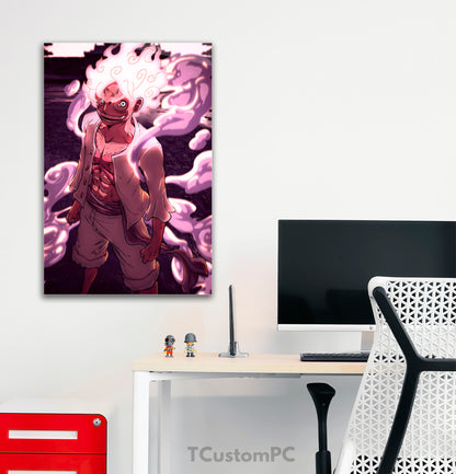 Wall Art Luffy Gear 5