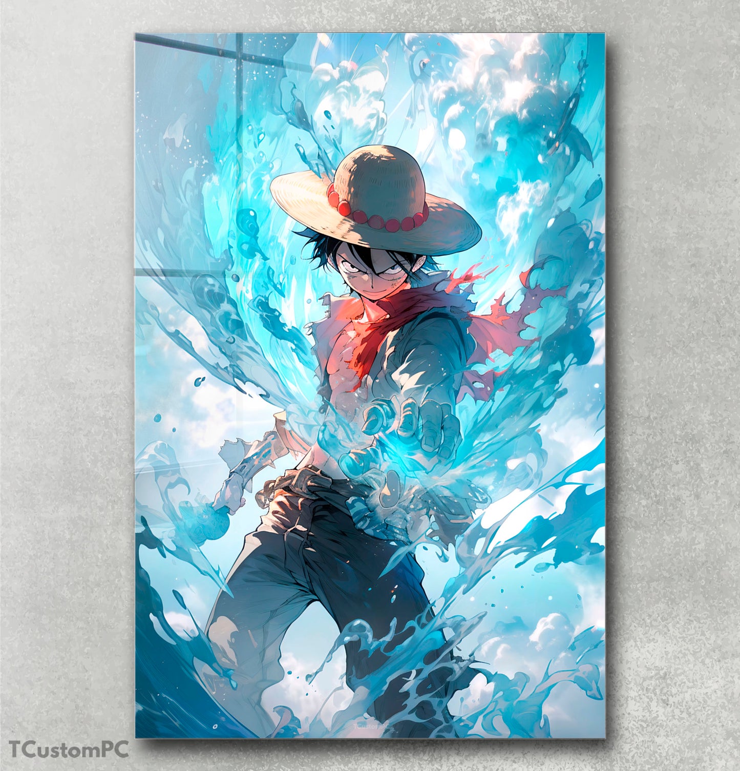 Cuadro Luffy Ice radiance