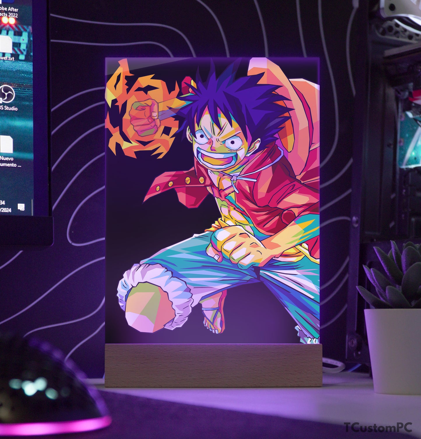 TC-Lamp Luffy OP Colorfull