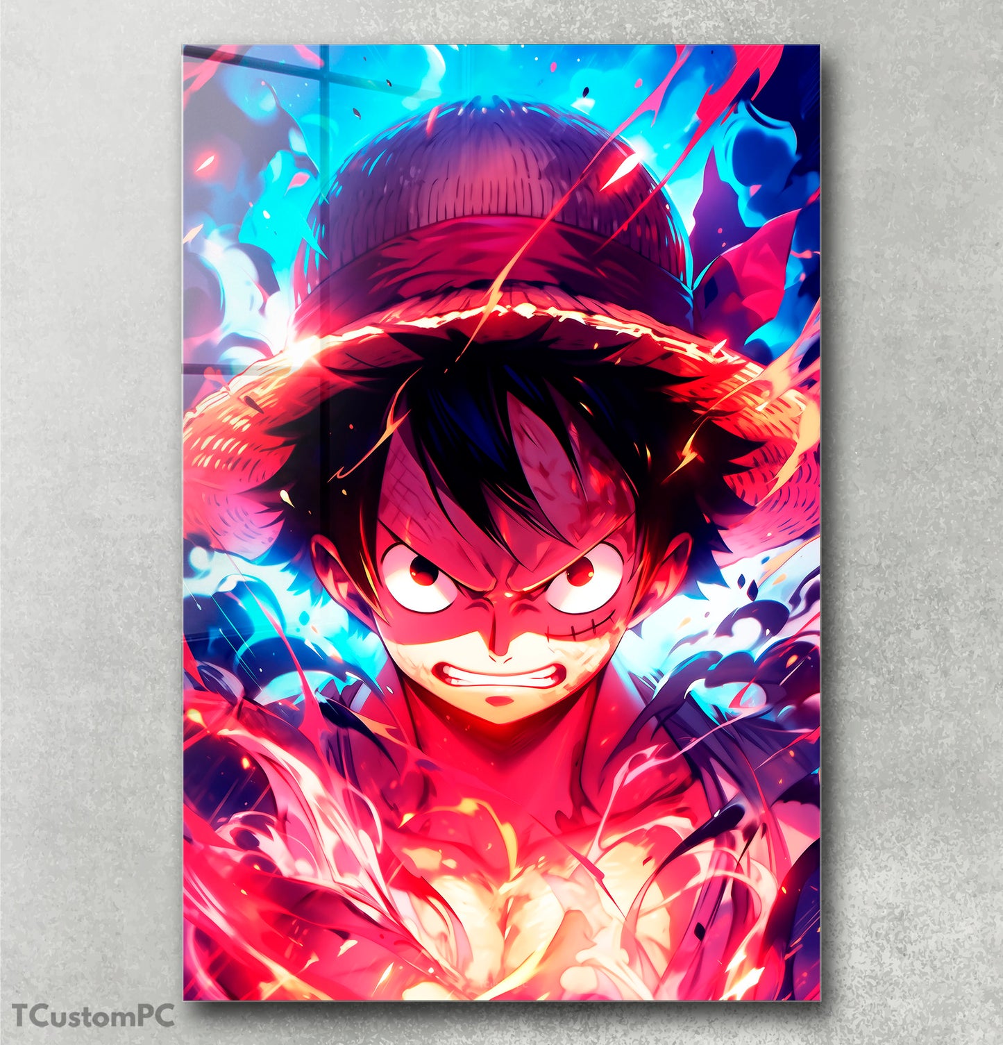 Pintura de Luffy One Piece