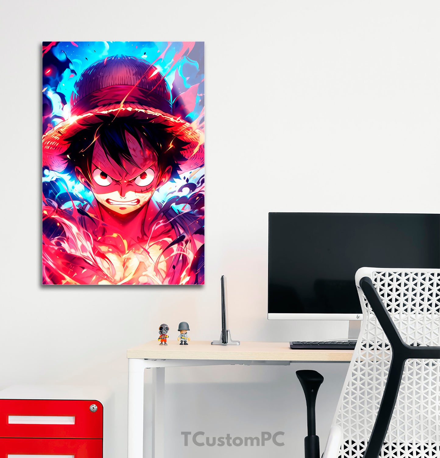 Pintura de Luffy One Piece