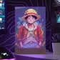 TC-Lamp Luffy vestindo jaqueta