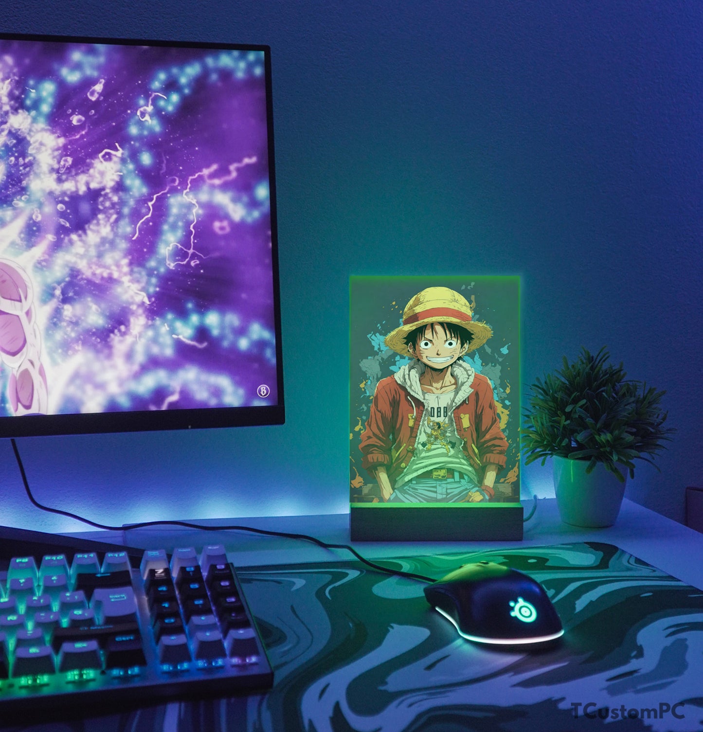 TC-Lamp Luffy com casaco