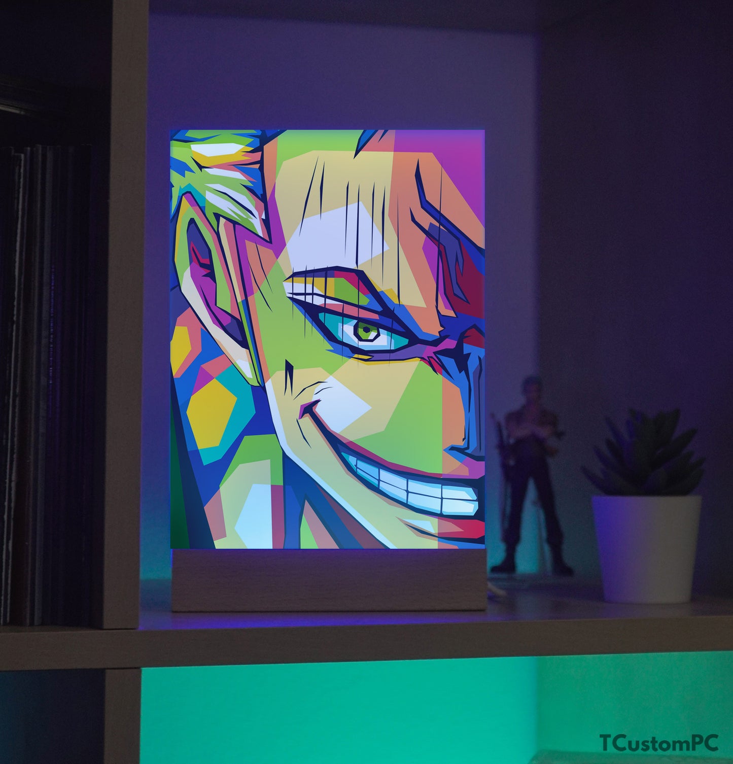 TC-Lamp Luffy Zoro 1 Colorfull