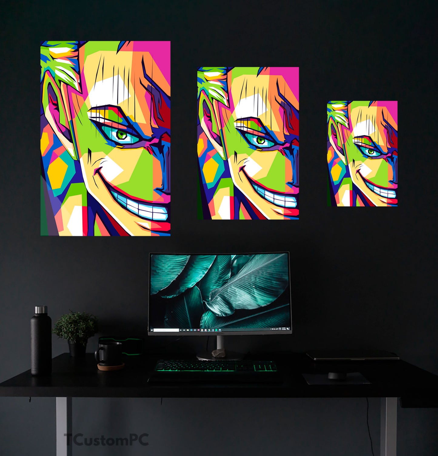 Cuadro Luffy Zoro 1 Colorfull