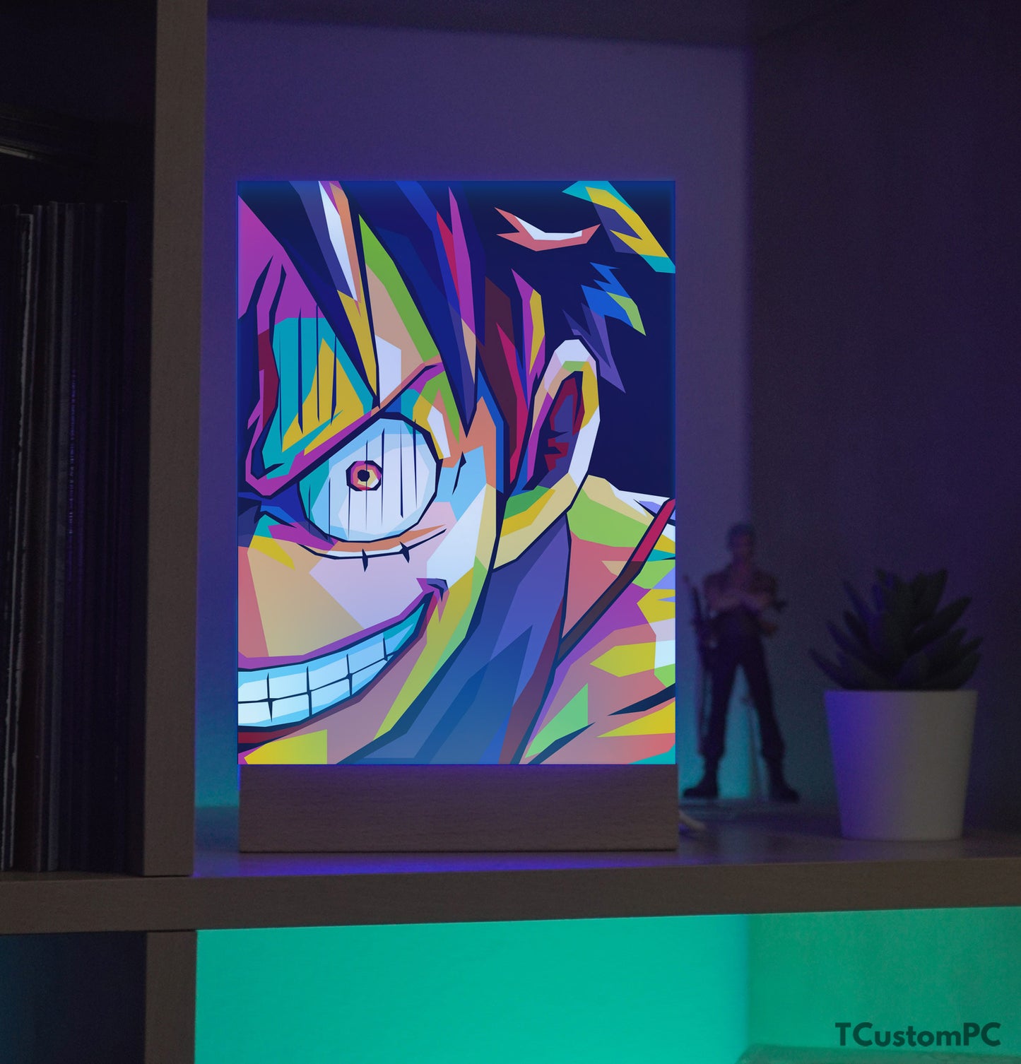 TC-Lamp Luffy Zoro 2 Colorfull