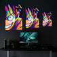 Wall Art Luffy Zoro 2 Colorfull