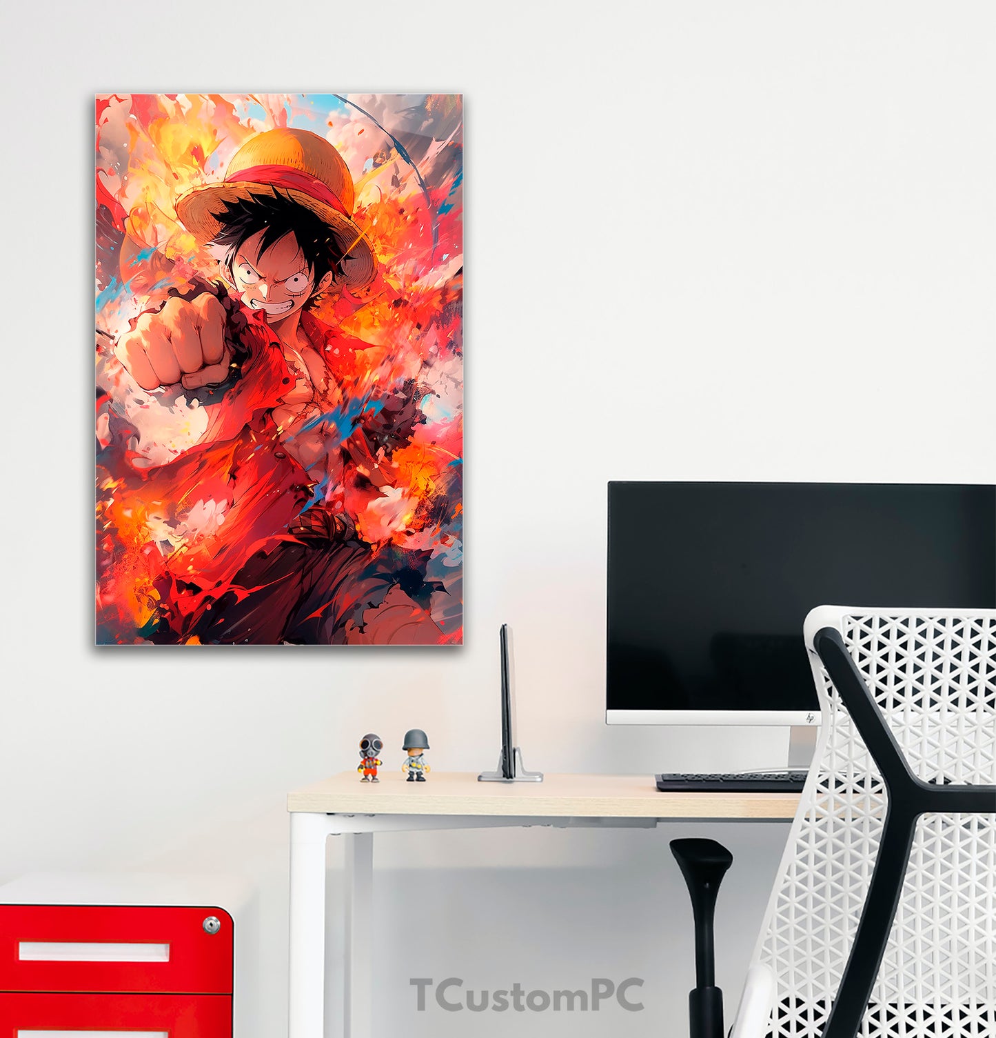 Luffy painting, One Piece