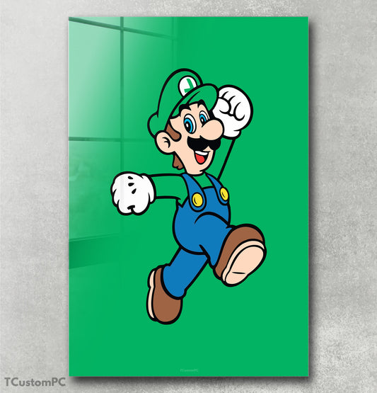 Luigi painting