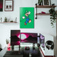 Luigi painting