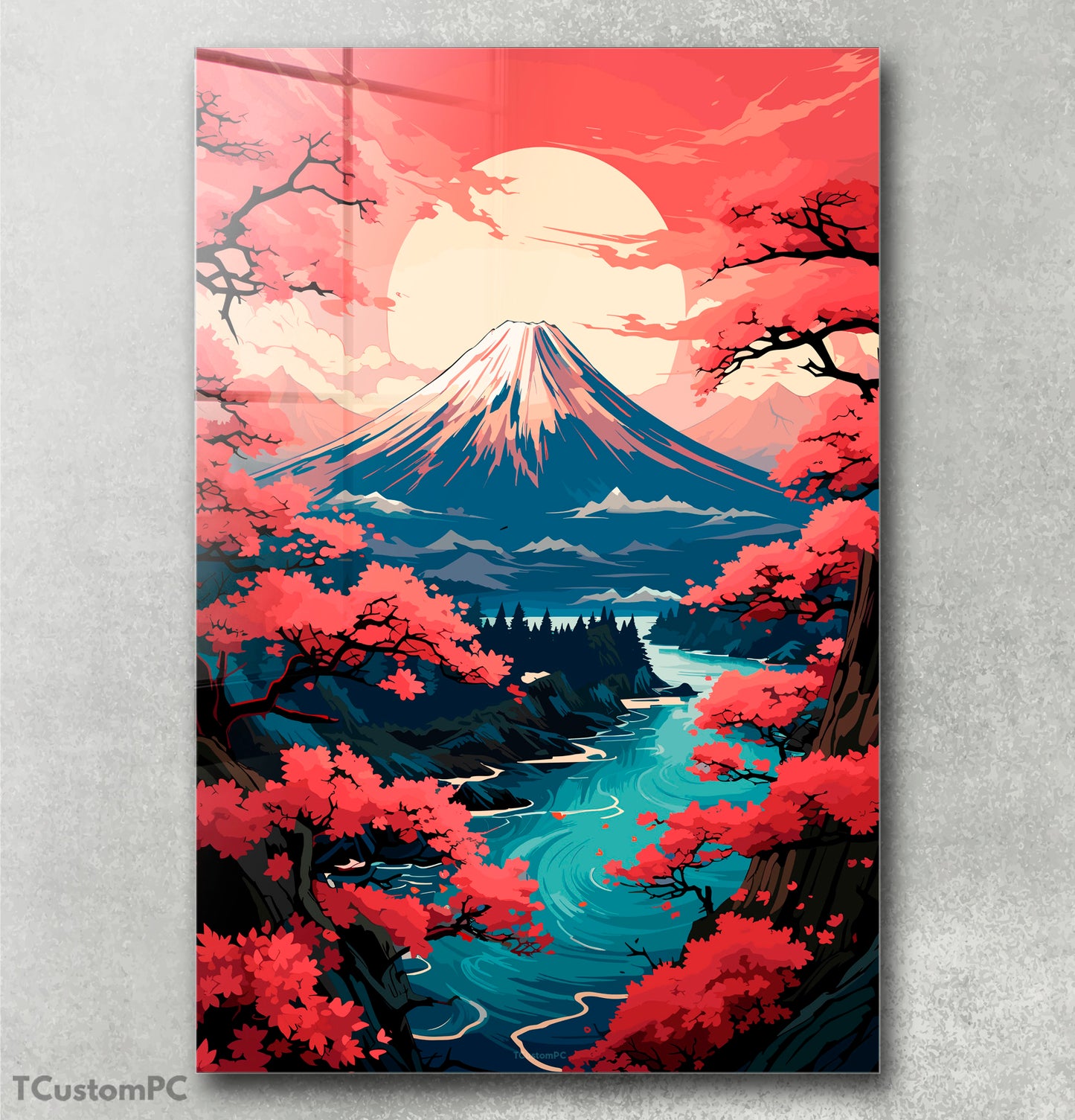 MT Fuji Sunset frame